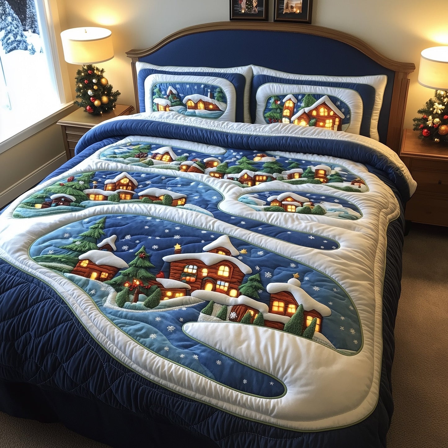 Grinchmas Village Duvet Cover Set GFTOMA5295