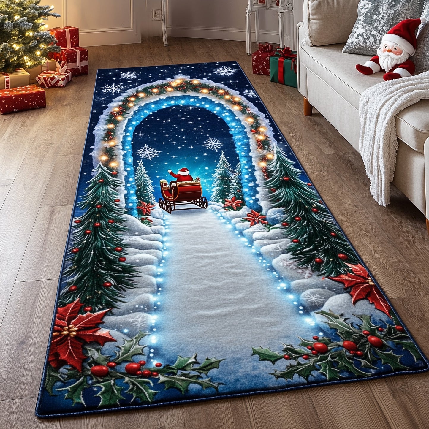 Yuletide Path Runner Rug GFTOMA5441