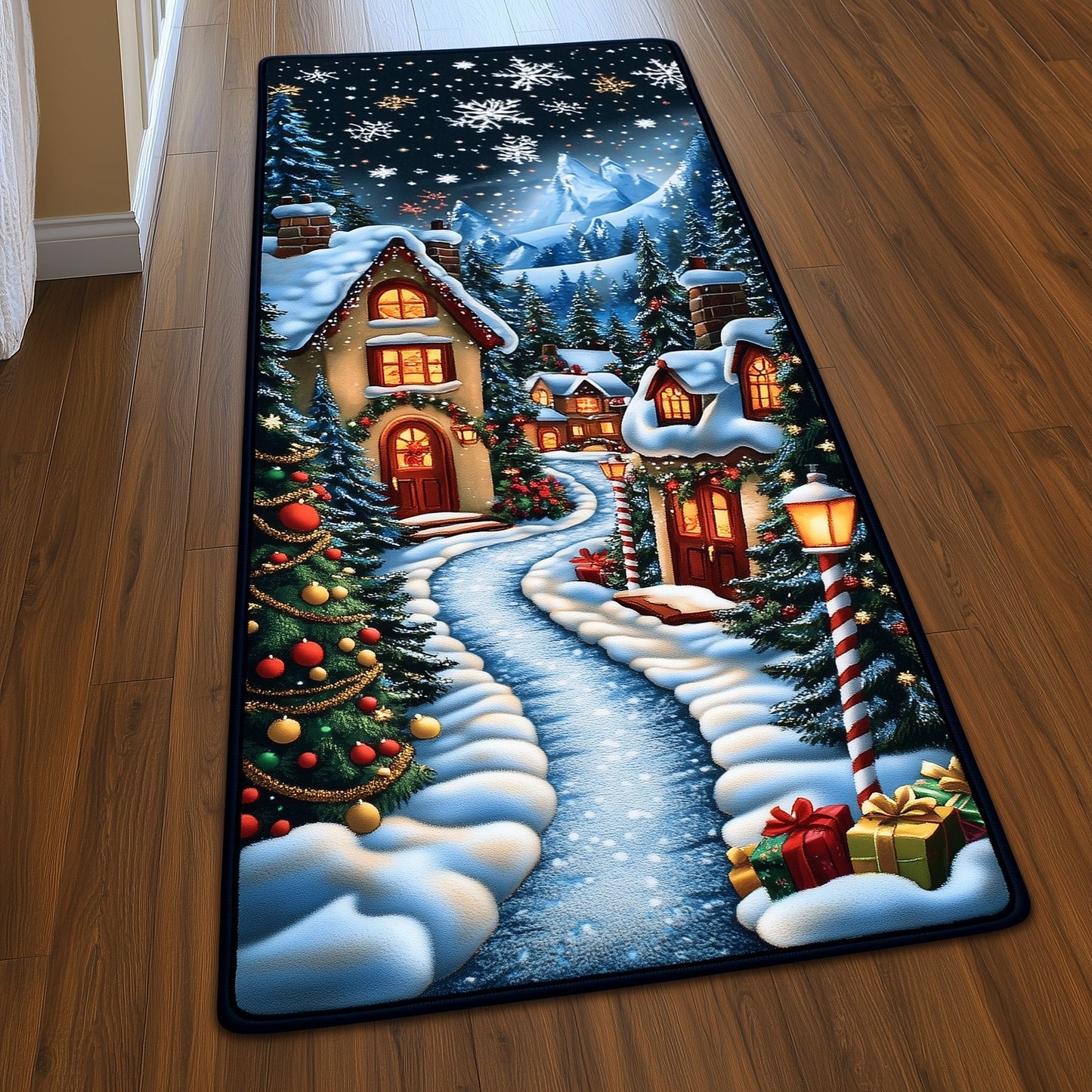 Yuletide Path Runner Rug GFTOMA5442