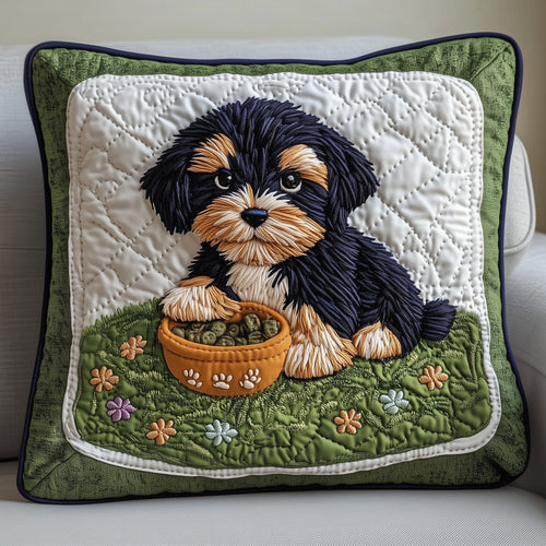 Schnauzer Quilted Pillow Case GFTOMA545