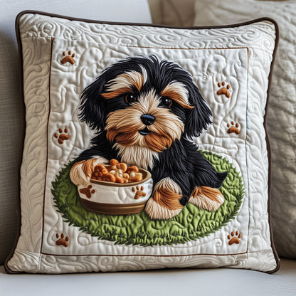 Schnauzer Quilted Pillow Case GFTOMA546