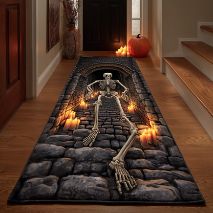 Spooky Skeleton Runner Rug GFTOMA5476