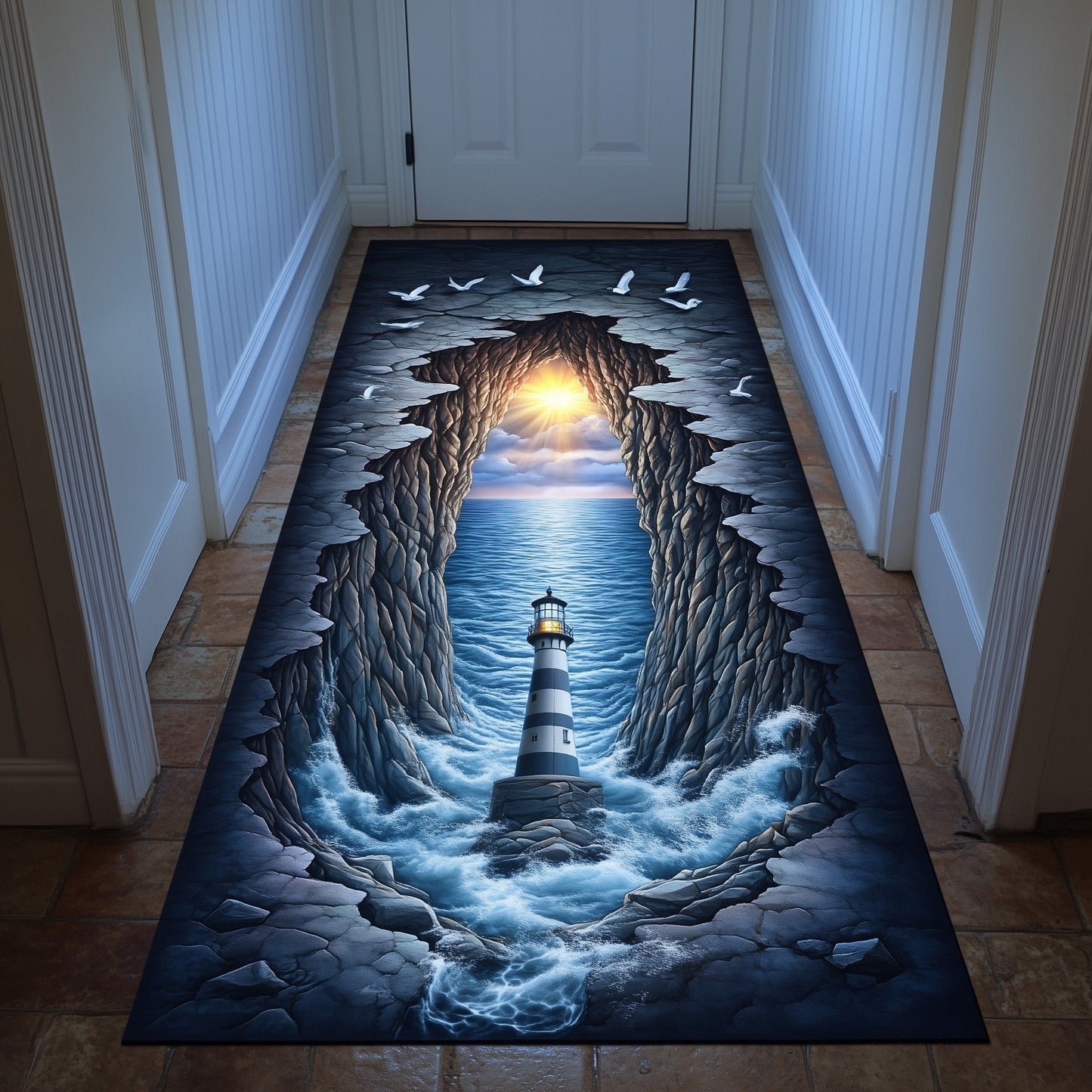 Abyss Glow Runner Rug GFTOMA5496