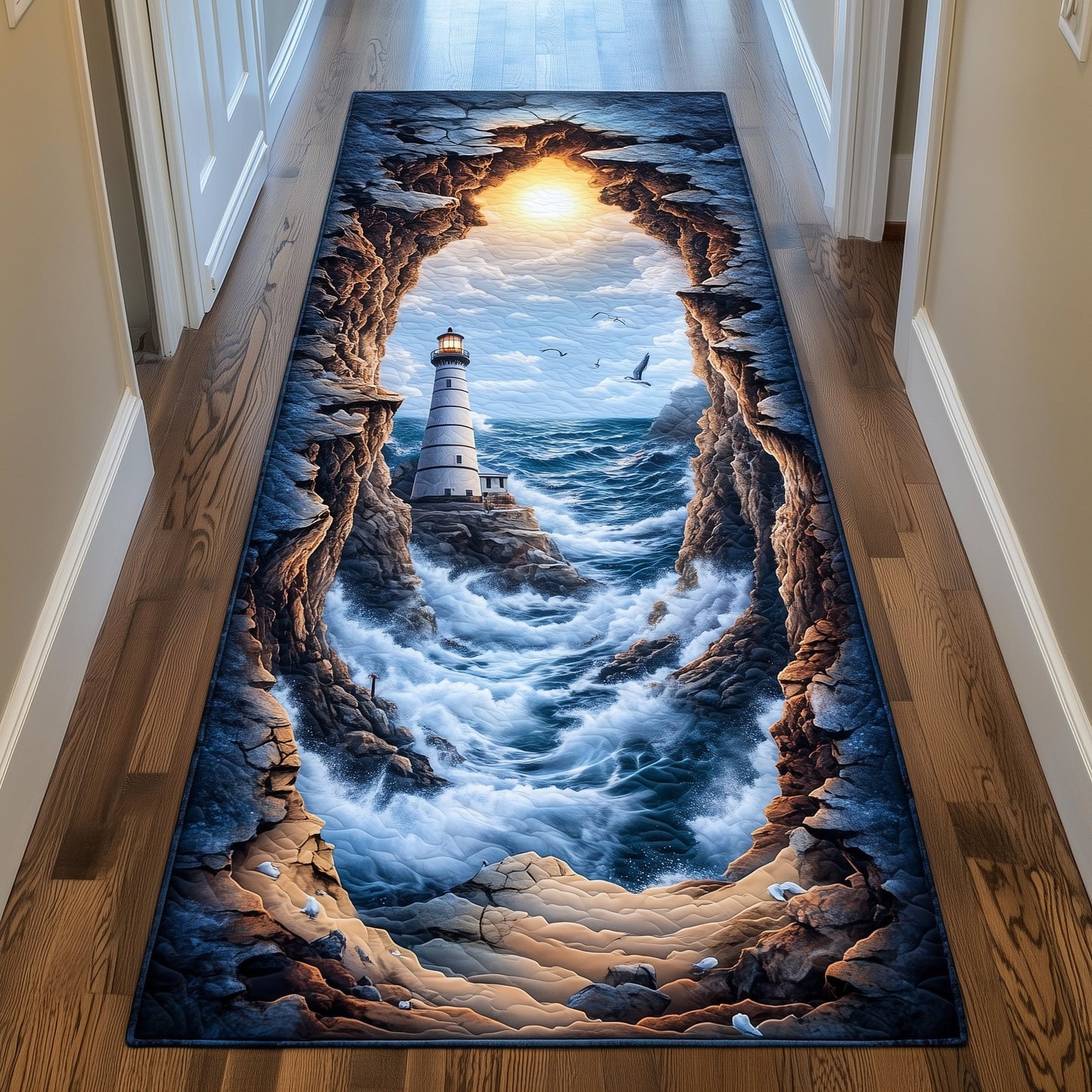 Abyss Glow Runner Rug GFTOMA5499