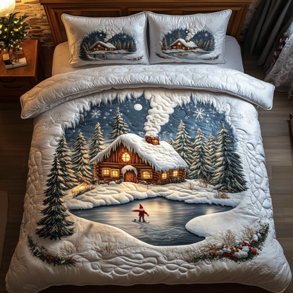 Winter Cabin Duvet Cover Set GFTOMA5500