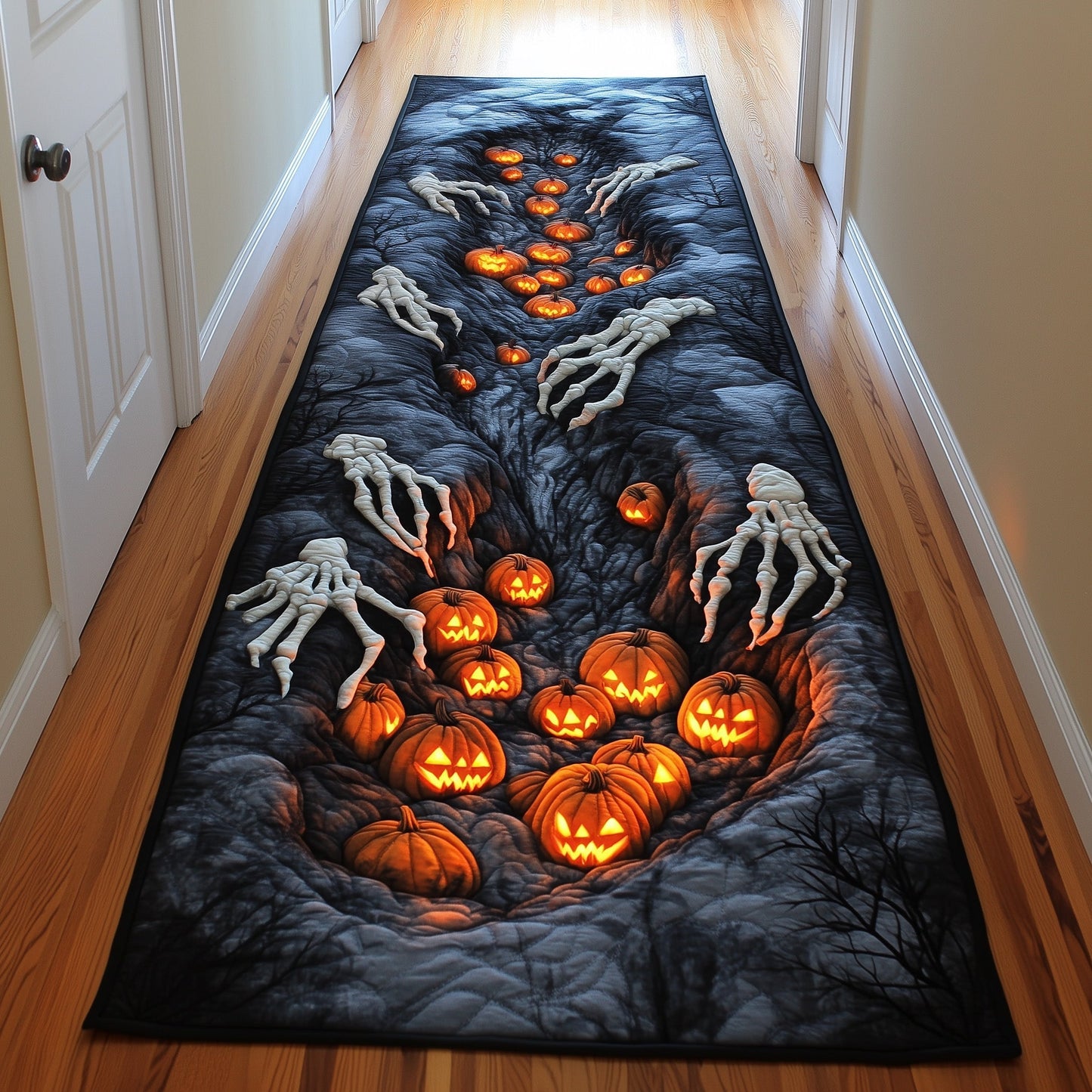 Pumpkin Nightmare Runner Rug GFTOMA5513