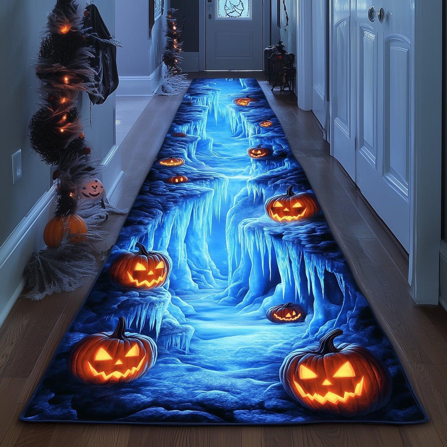 Pumpkin Nightmare Runner Rug GFTOMA5517