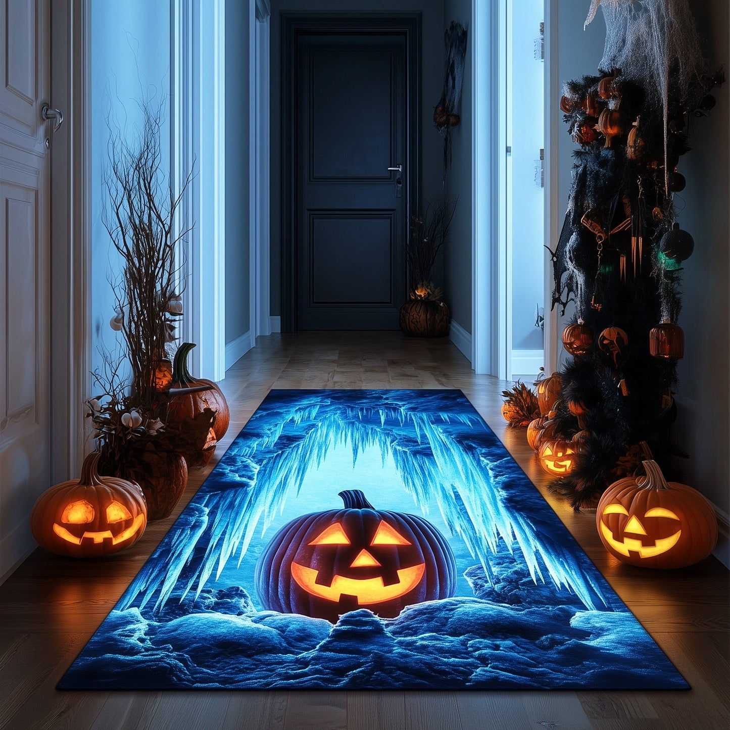 Pumpkin Nightmare Runner Rug GFTOMA5518
