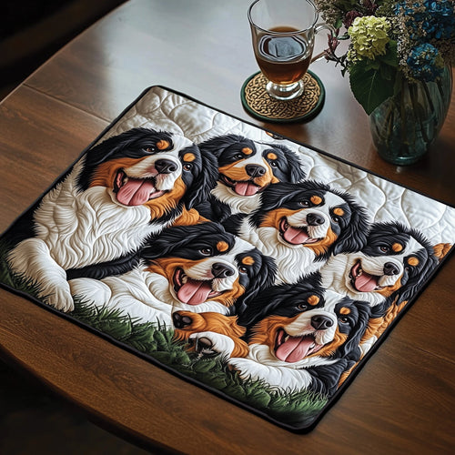 Bernese Mountain Quilted PlaceMat GFTOMA5563