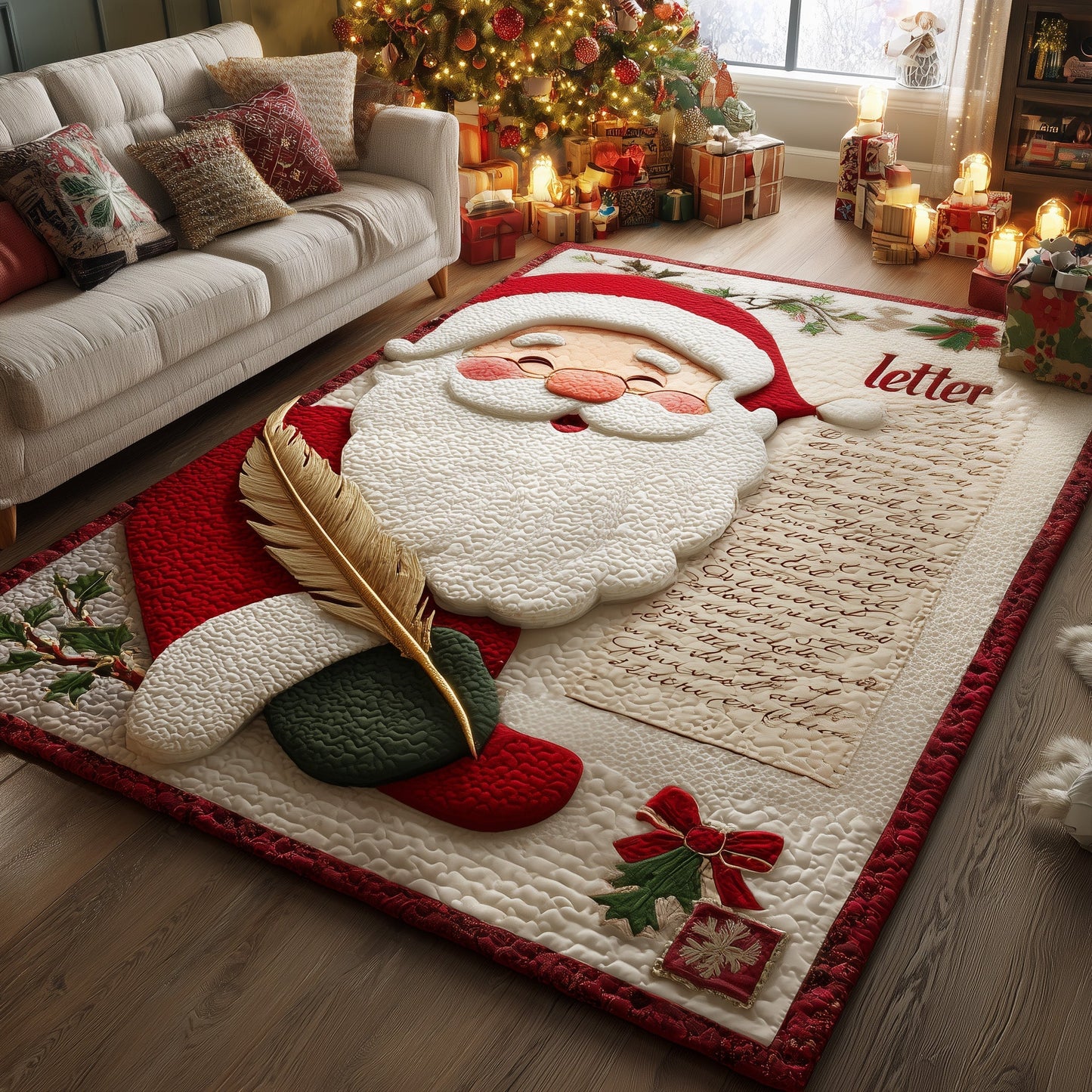 Jolly Santa Area Rug GFTOMA5590