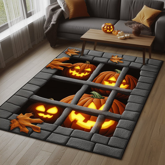 Pumpkin Nightmare Area Rug GFTOMA5598