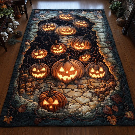 Pumpkin Nightmare Area Rug GFTOMA5604