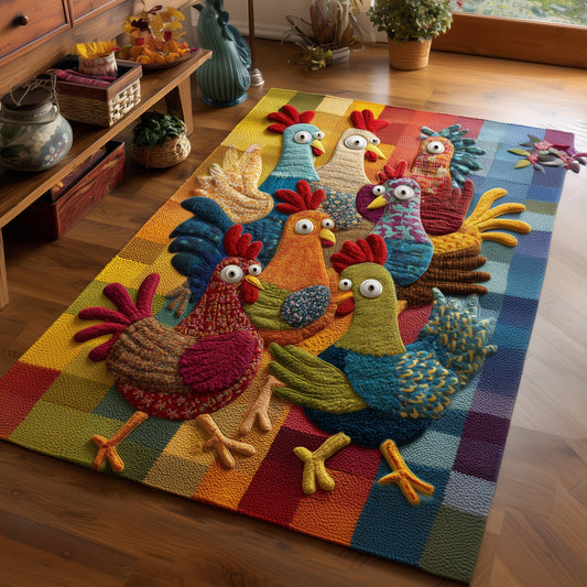 Funky Chicken Area Rug GFTOMA5605