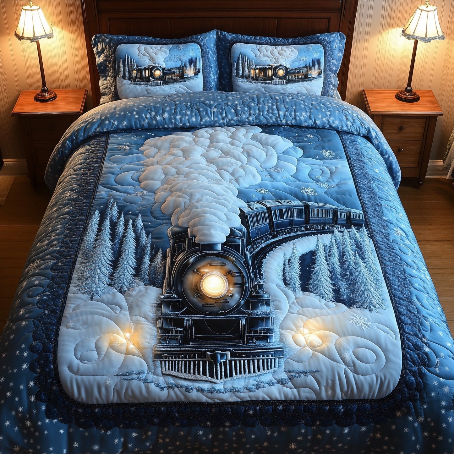 Yuletide Express Duvet Cover Set GFTOMA5617