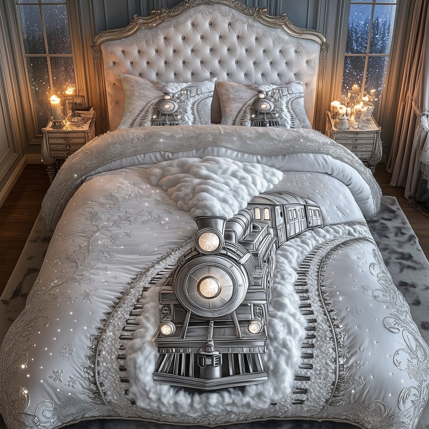 Yuletide Express Duvet Cover Set GFTOMA5618