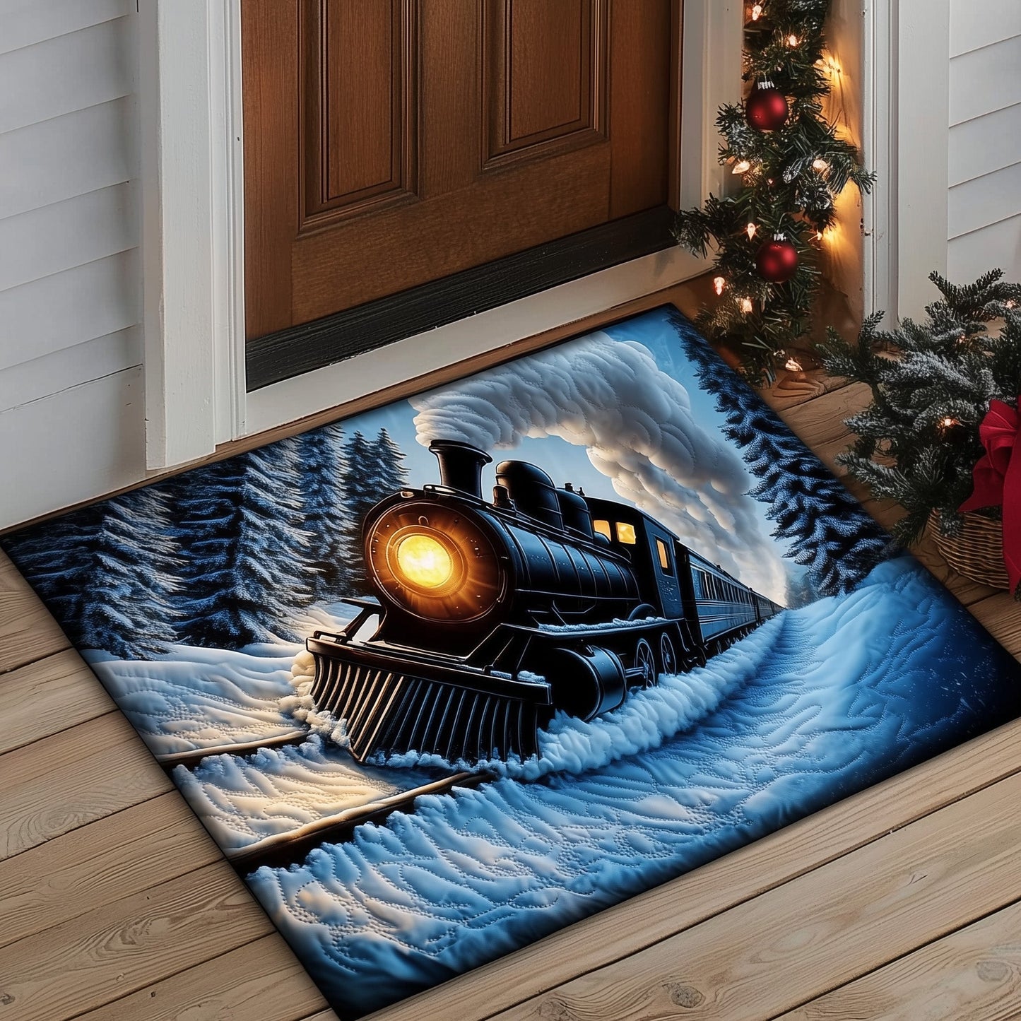 Yuletide Express Doormat GFTOMA5621
