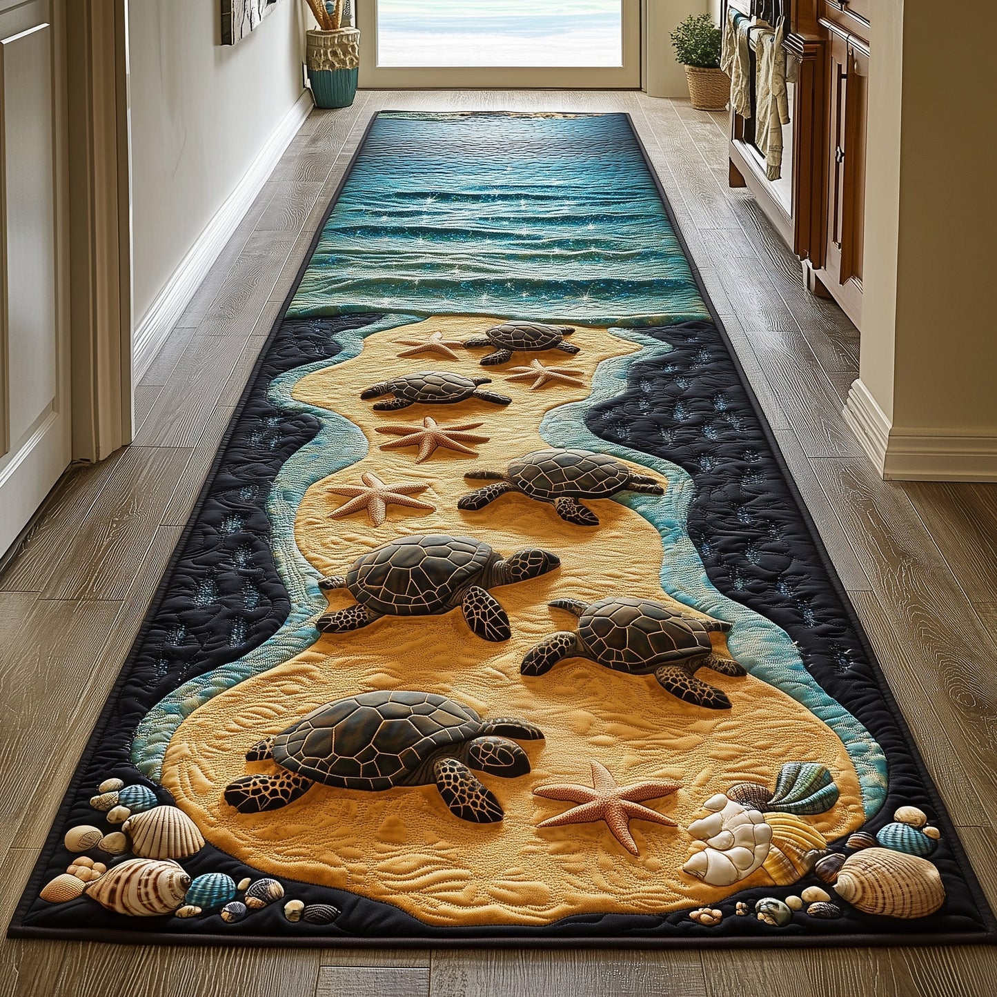Turtle Runner Rug GFTOMA5630
