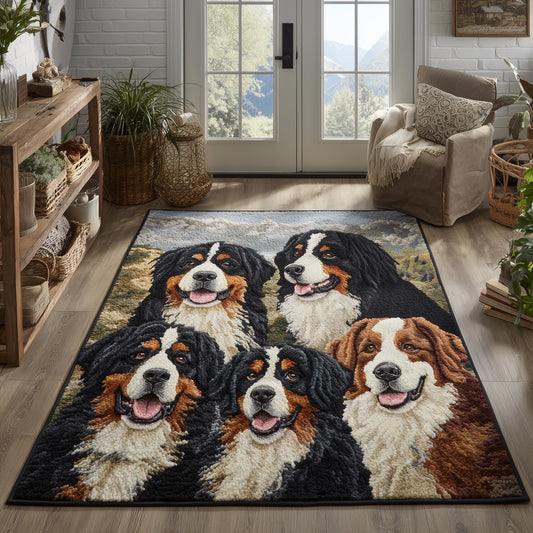 Bernese Mountain Area Rug GFTOMA5655