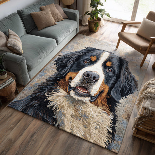 Bernese Mountain Area Rug GFTOMA5657