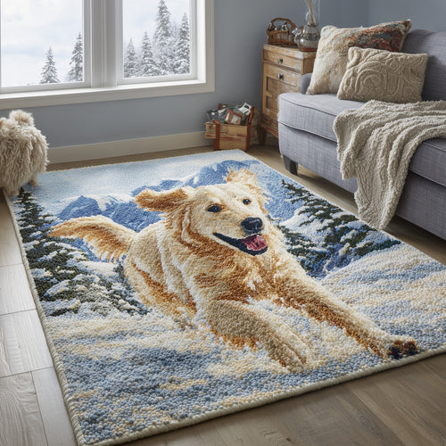 Golden Retriever Area Rug GFTOMA5701