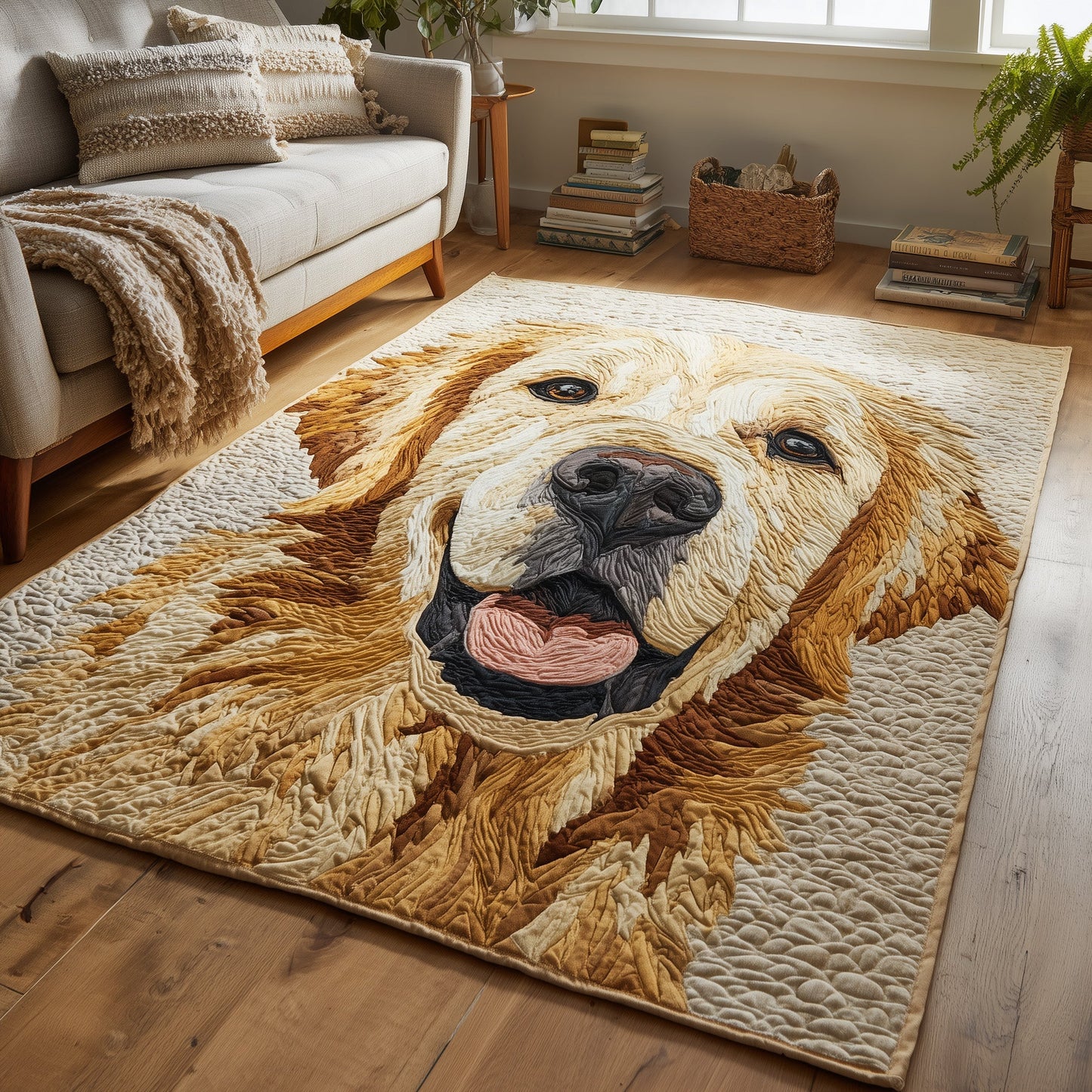 Golden Retriever Area Rug GFTOMA5703