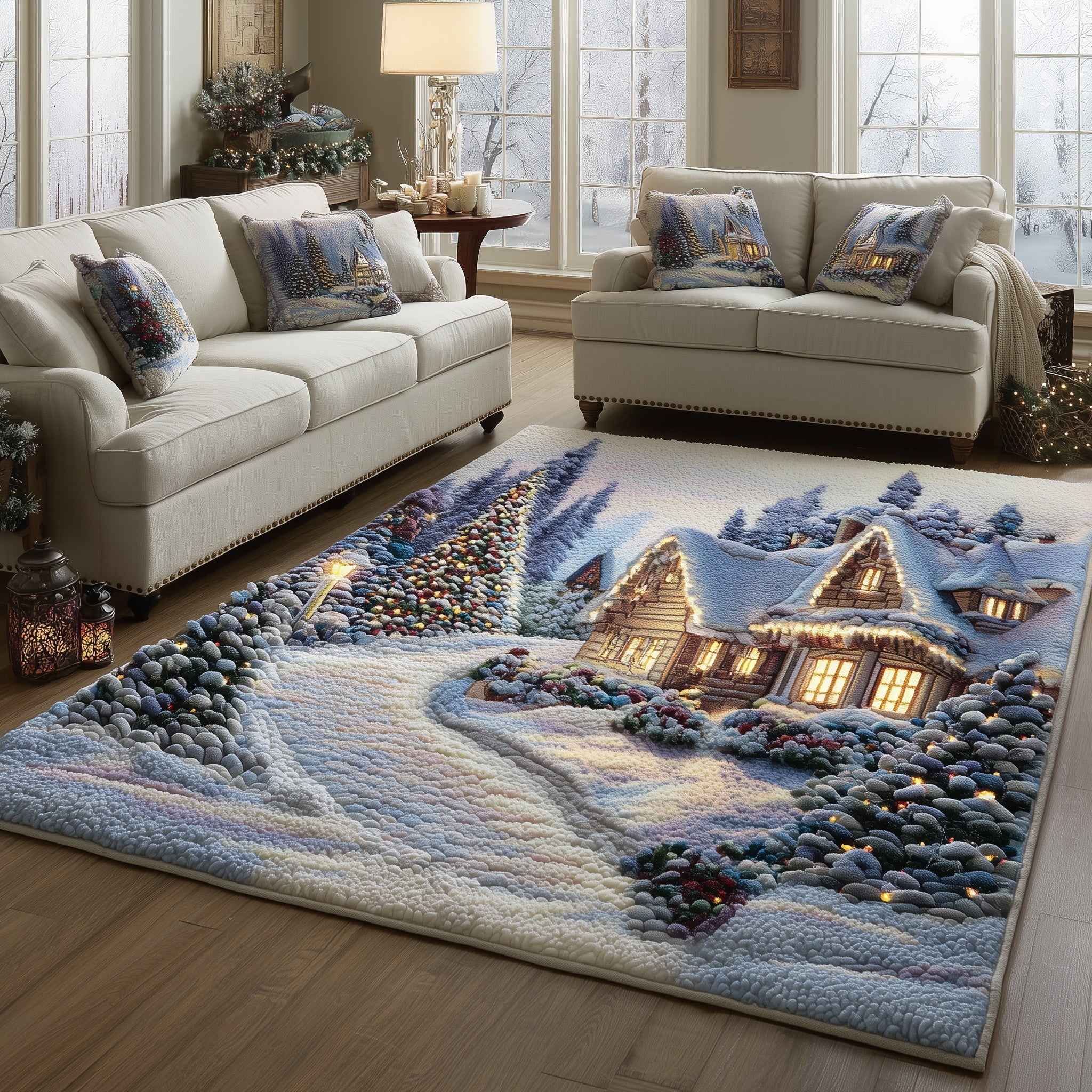 Patchique Rugs Winter Wonderland Area Rug GFTOMA5708 – Patchique Store