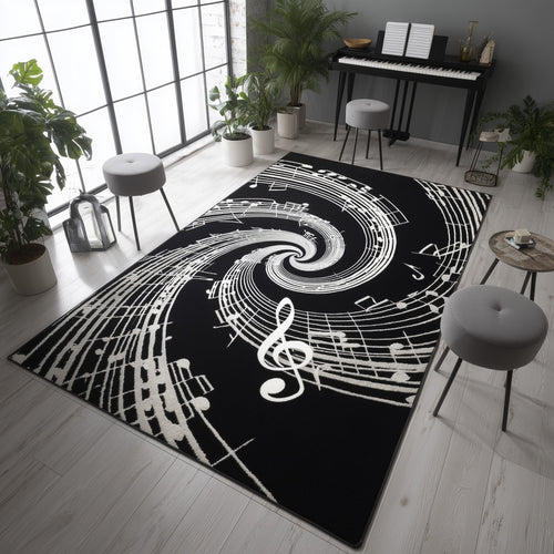Music notes Area Rug GFTOMA5713