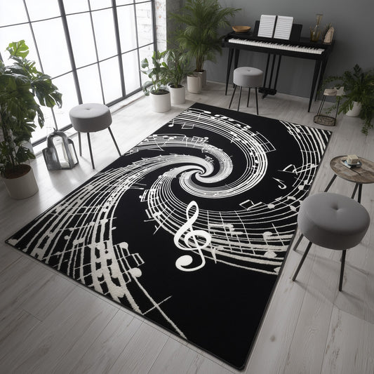 Music notes Area Rug GFTOMA5713