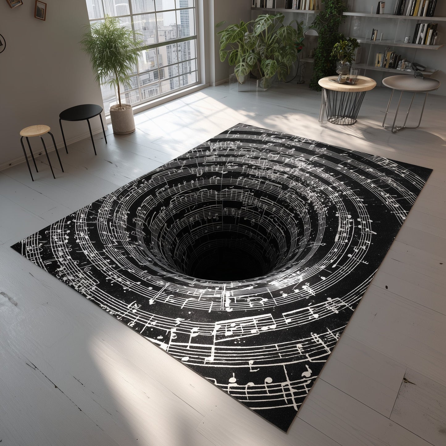Music notes Area Rug GFTOMA5716