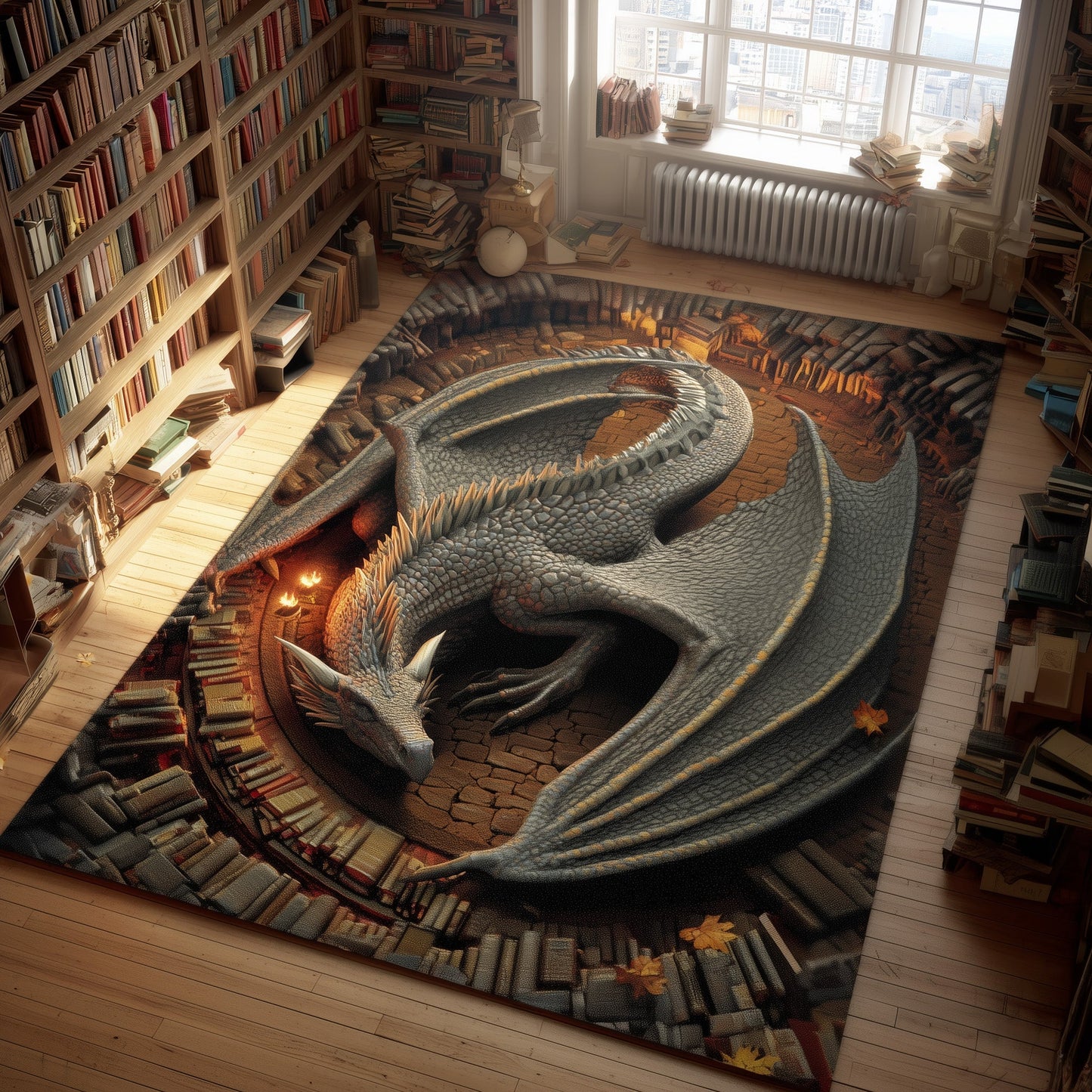 Legends of the Scales Area Rug GFTOMA5762