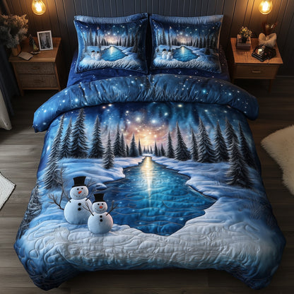 Snowman Lane Duvet Cover Set GFTOMA5778