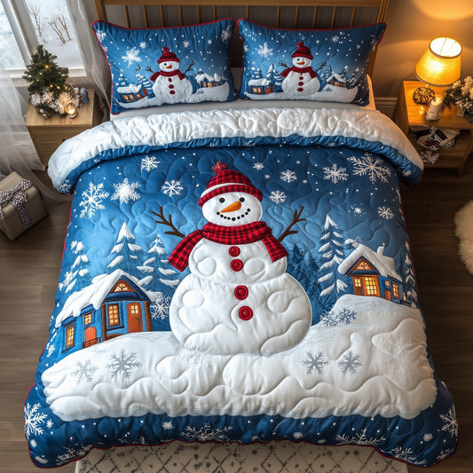 Snowman Lane Duvet Cover Set GFTOMA5782