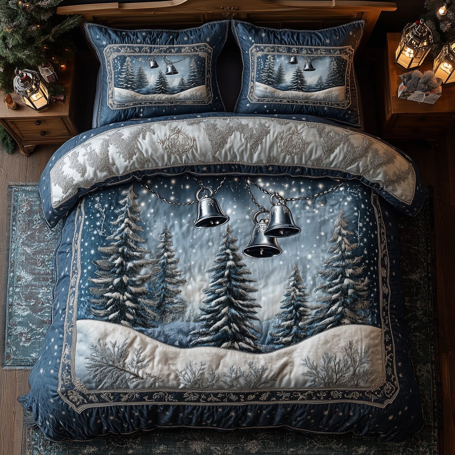 Yuletide Bell Duvet Cover Set GFTOMA5786