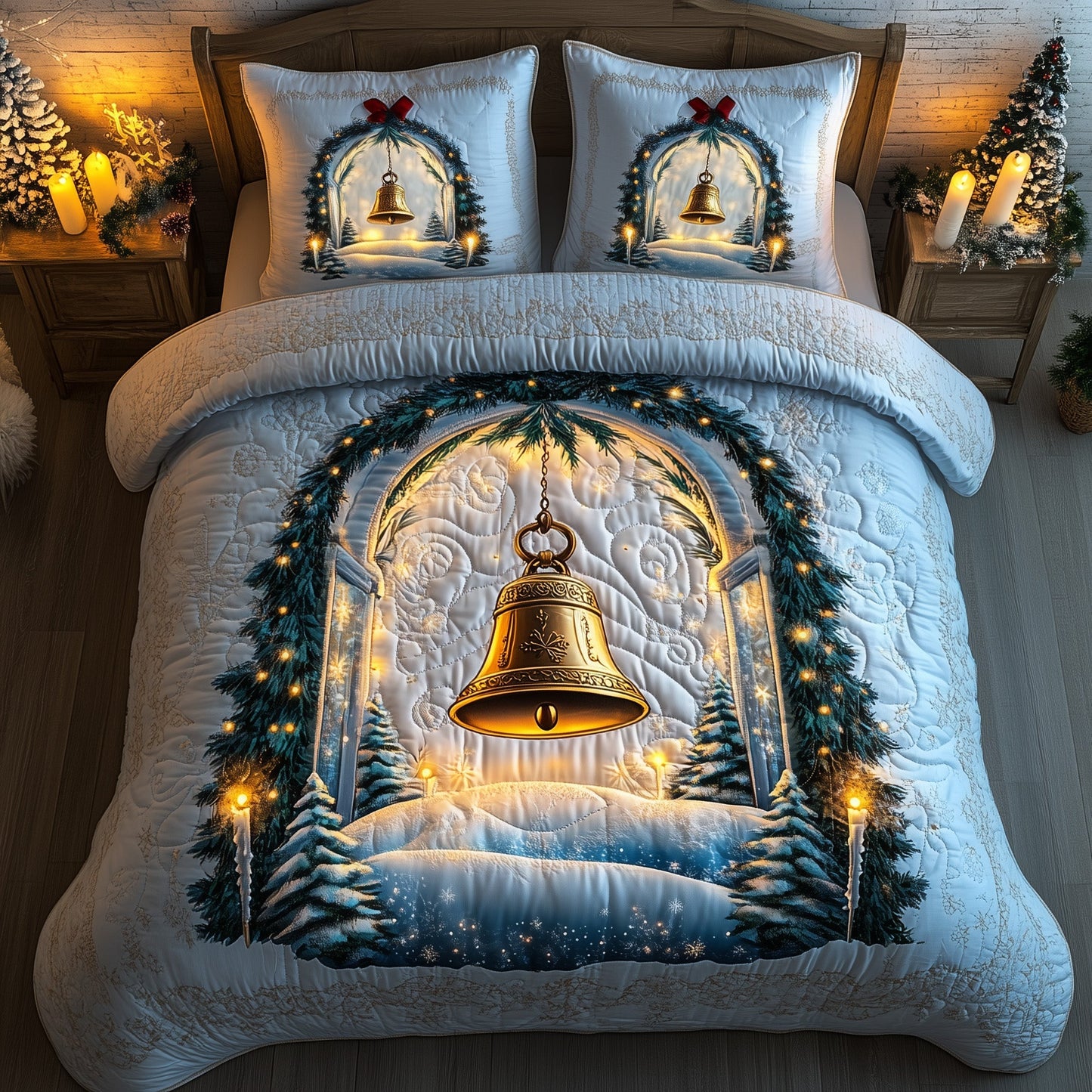 Yuletide Melody Duvet Cover Set GFTOMA5788