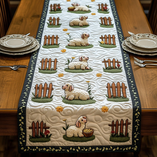 Sheep Quilted Table Runner GFTOMA579