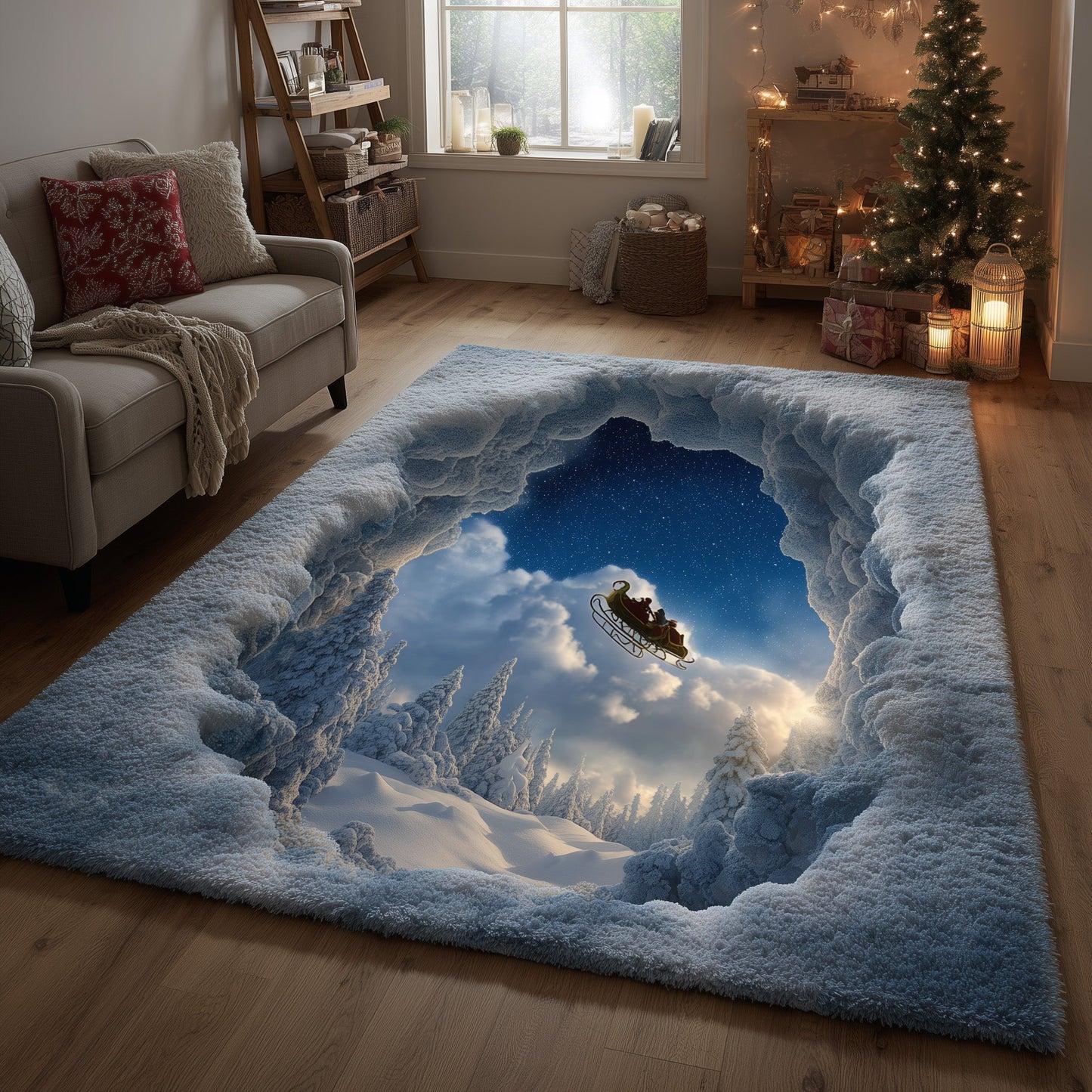 Yuletide Sky Area Rug GFTOMA5807
