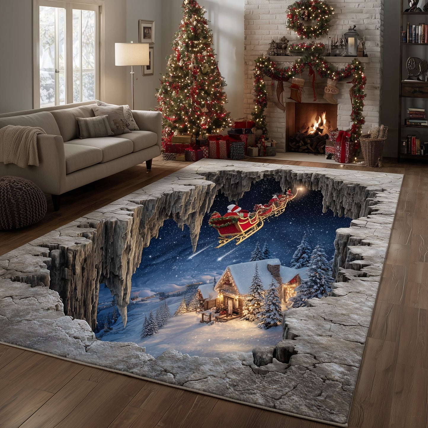 Yuletide Sky Area Rug GFTOMA5810