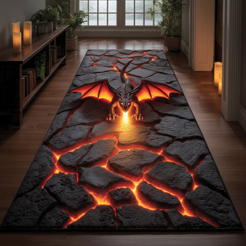 Nightmare Dragon Runner Rug GFTOMA5823