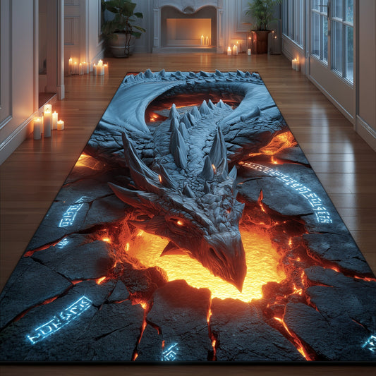 Nightmare Dragon Runner Rug GFTOMA5824