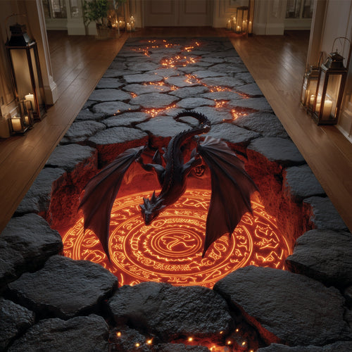 Legends of the Scales Runner Rug GFTOMA5828