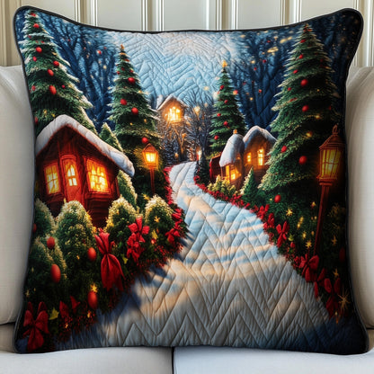 Winter Wonderland Quilted Pillow Case GFTOMA5833