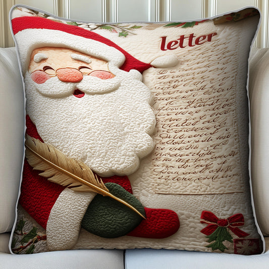 Jolly Santa Quilted Pillow Case GFTOMA5834