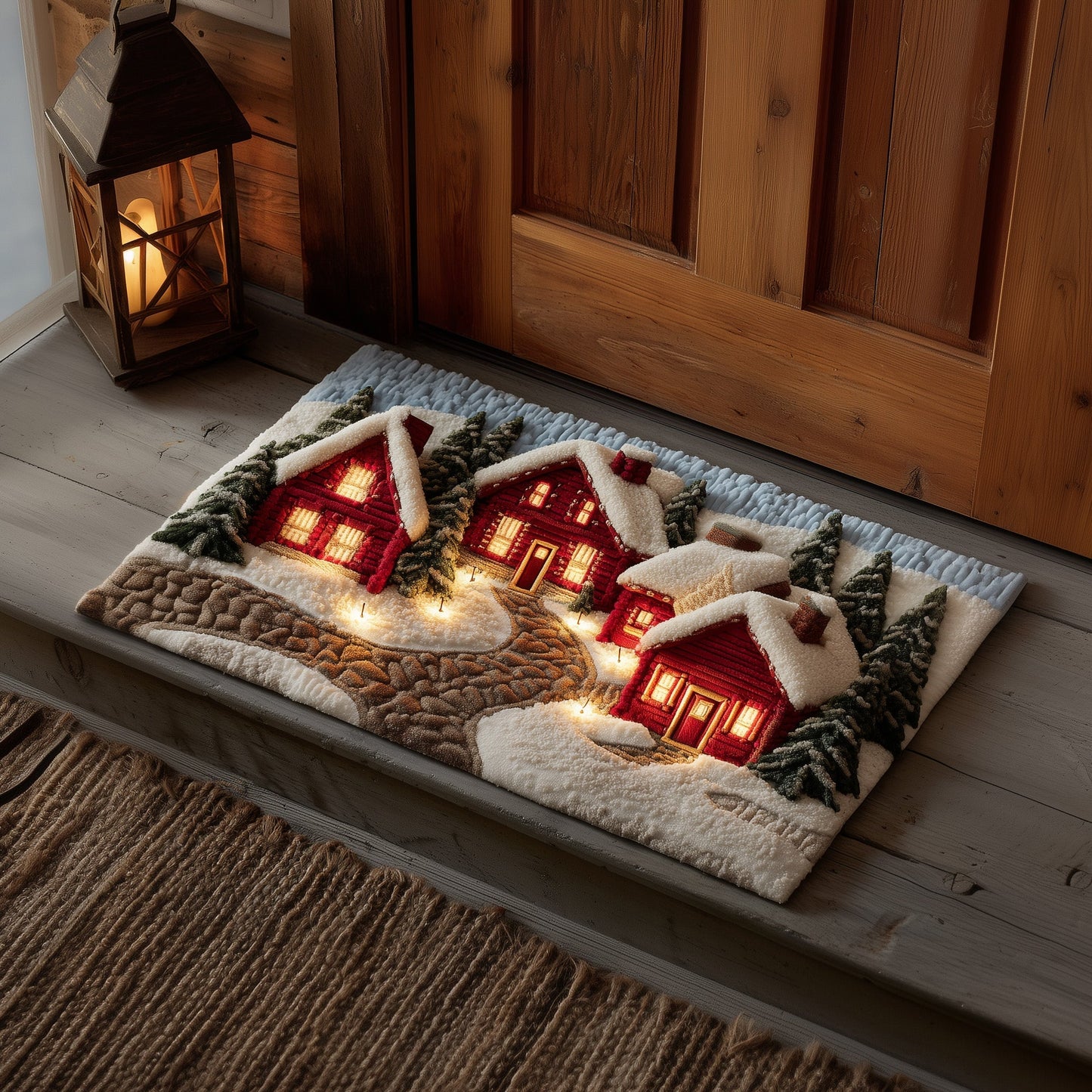 Snowy Retreat Doormat GFTOMA5837