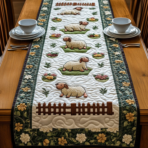 Sheep Quilted Table Runner GFTOMA583