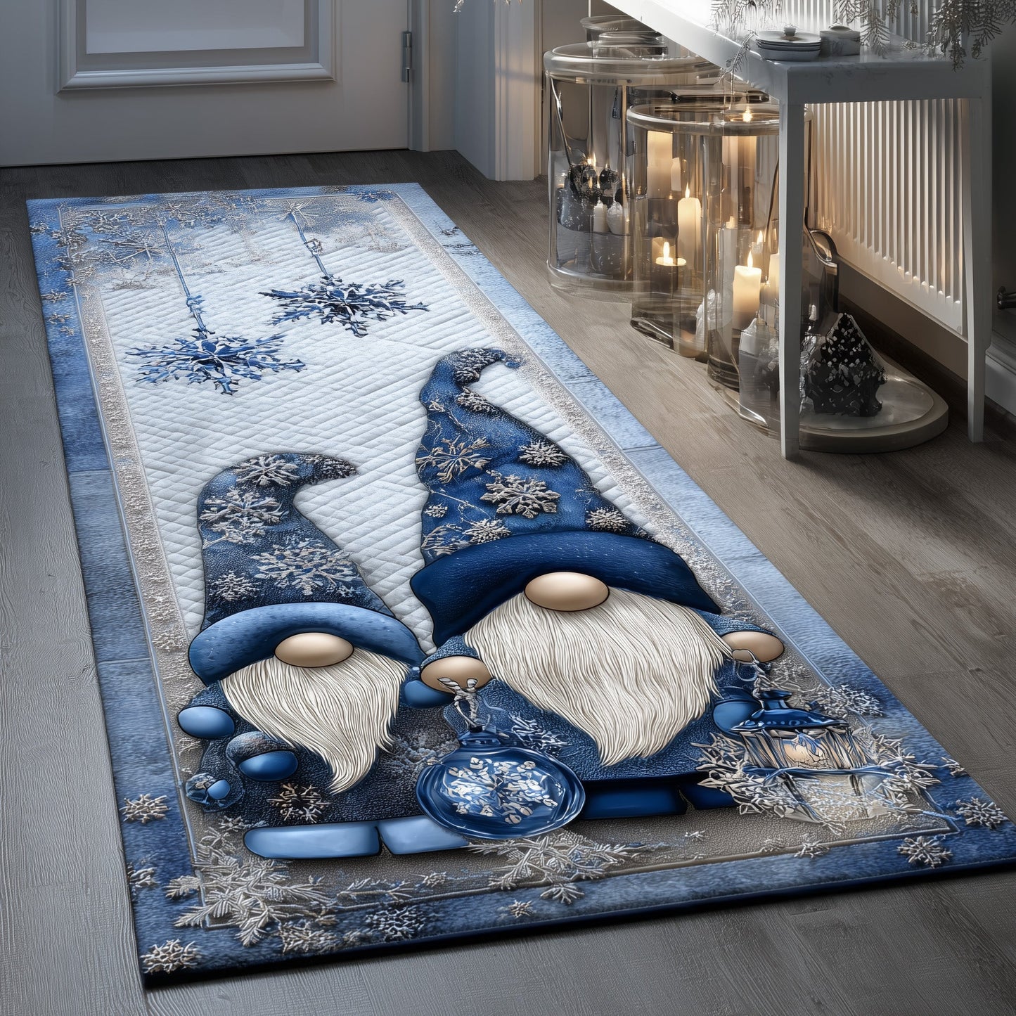 Snowy Gnome Runner Rug GFTOMA5861