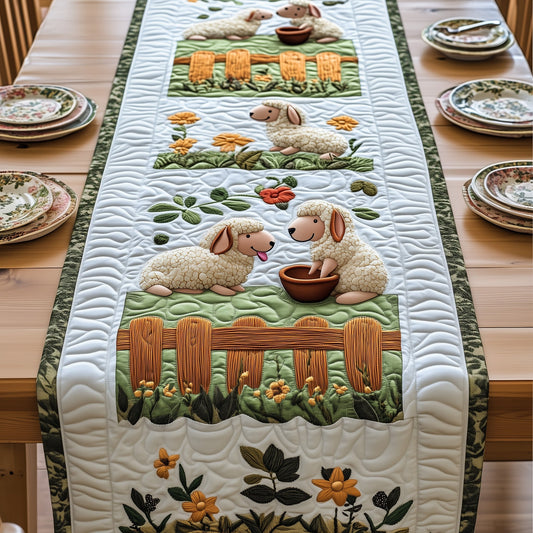 Sheep Quilted Table Runner GFTOMA587