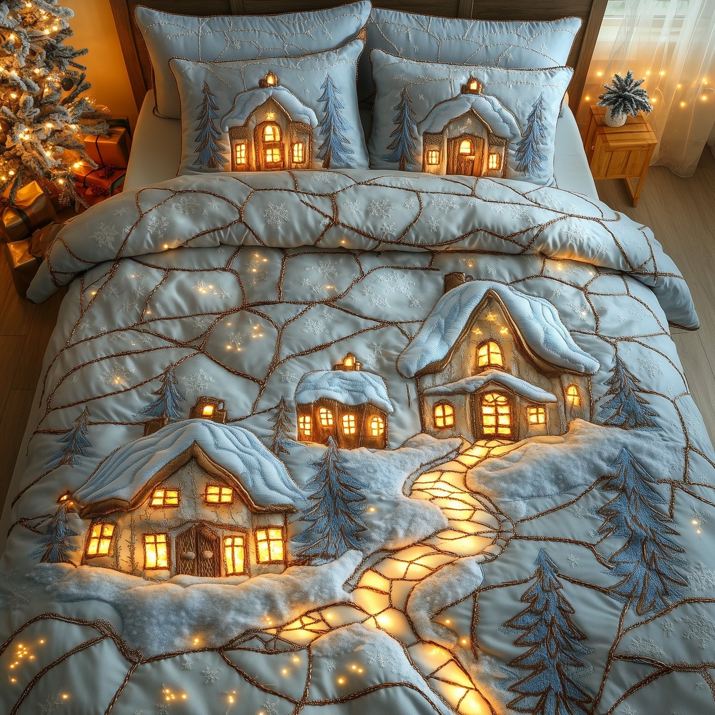 Snowy Retreat Duvet Cover Set GFTOMA5884