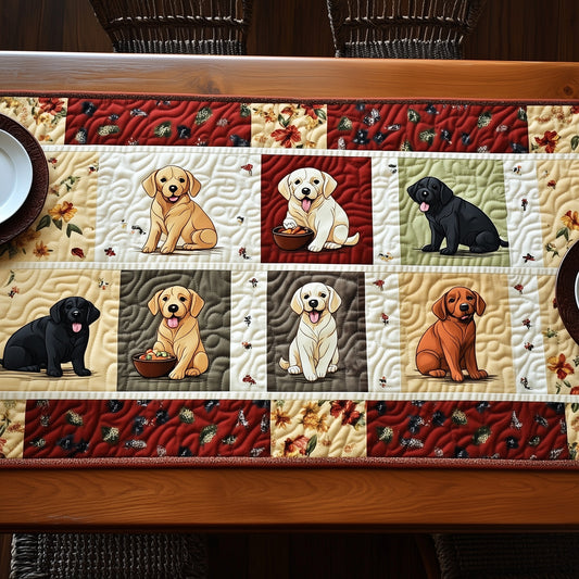 Labrador Retriever Quilted Table Runner GFTOMA588