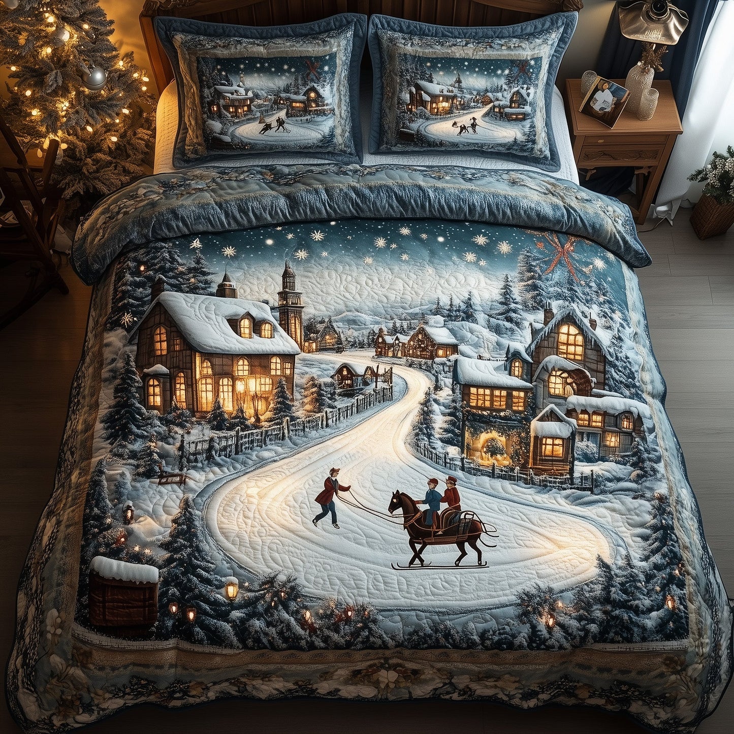 Snowy Retreat Duvet Cover Set GFTOMA5891