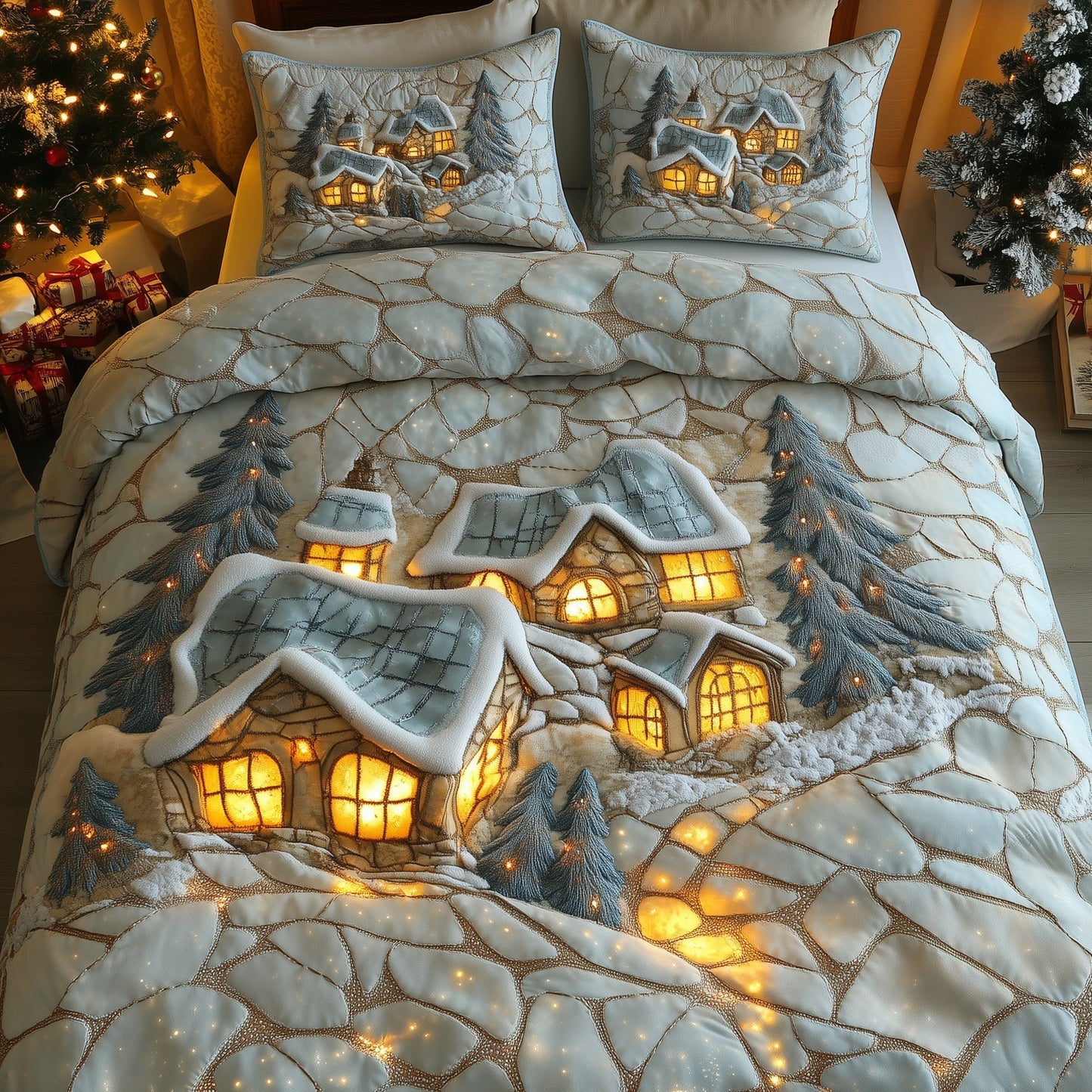Snowy Retreat Duvet Cover Set GFTOMA5894